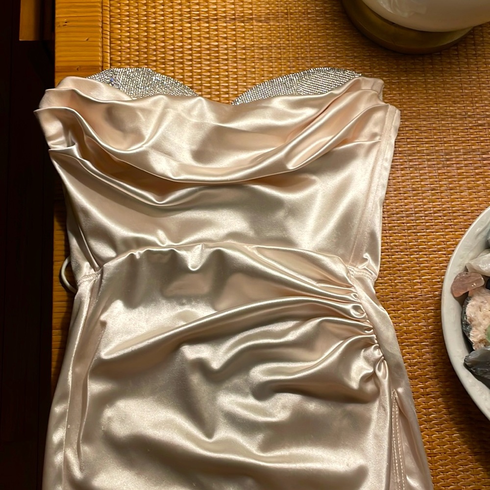 Lucy in the sky Crème Prom Dress